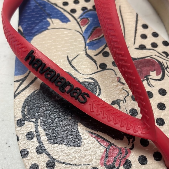 🎉HP🎉Havaianas Disney Snow White “Your Once Upon A Time Is Now” Sandals - Picture 7 of 9